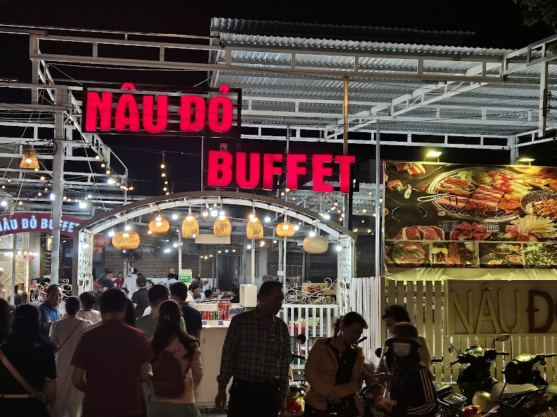 Buffet Nâu Đỏ